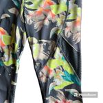 Avia  Womens Active Allover Print Performance Capri Legging with Mesh- Size Small Photo 2