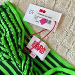 Solid & Striped Green & Black Dress Photo 4