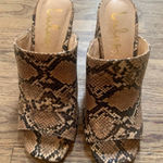 Lulus Snakeskin lulu 90s chunky heels Photo 0