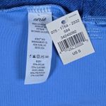 Aerie  High Cut Cheeky Bikini Bottoms Blue Denim Print Size S Photo 4