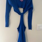 Edikted  Blue Cutout dress size small Photo 5