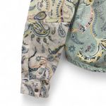 BlankNYC Coming Through Paisley Denim Jacket Size M Blue Size M Photo 10