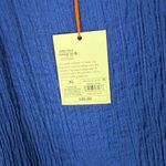 Knox Rose NWT Cap Short Sleeve Swing Dress in Uniform Blue Crinkle Size XL NEW Photo 5