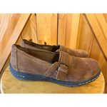 Croft & Barrow  Shoes Womens 7.5M Casual Slip On Loafers Brown Leather Closed Toe Photo 2