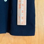 St. John Collection Black Knit Button Front Sheath Dress with White Belt Size 2 Photo 6