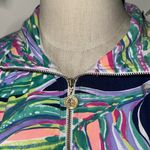 Lilly Pulitzer 50+UPF Skipper Popover Patterned Summer Long sleeve Quarter Zip Photo 3