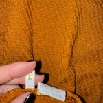 Brown Waffle Knit Long Sleeve Shirt Size Large Photo 6