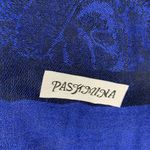 Pashmina  Blue Viscose Fringe Wrap Shawl Scarf Lightweight Soft Photo 3