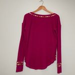 Free People Rainbow Thermal Henley Photo 4