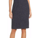 Eliza J Glitter Knit Off The Shoulder Dress Size 8 Party Sparkle New Yeara Photo 0