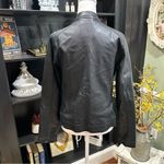 Me Jane  Faux Leather Jacket Size Large Photo 3
