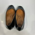 Sofft black patent leather heels pumps peep toe size 7.5 dressy black tie Photo 6