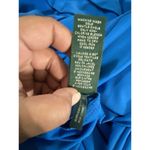 Ralph Lauren Lauren Blue Tank Dress Pleated Flowy Size 10 Banded Waist Photo 6