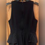 Banana Republic  Bi-Stretch Side-Peplum Black Business Career Sheath Dress Size 2 Photo 7