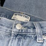 Free People NWT We The Free Ghost Town Blue Denim Long Shorts Photo 6