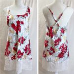 Victoria's Secret NWOT Vintage Victoria’s Secret Gold Label Rose Cherub Lace Slip Satin Chemise Photo 1