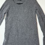 Banana Republic Banana‎ Republic women’s grey wool blend ruffle cuff sweater dress size SM Photo 2