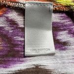 Avenue Sleeveless Aztec Print Blouse Size 14/16 Cotton Embroidered Boho Artsy Photo 4