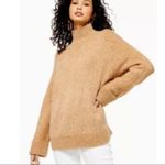 Topshop  Supersoft Wide Sleeve Turtleneck Sweater M | Camel Photo 1