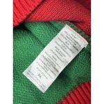 To Be Jolly Christmas Sweater Womens Size XL Santa Body Crew Neck‎ Long Sleeve Green Photo 8