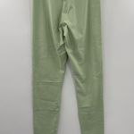 Sporty & Rich Runner Script Leggings Thyme/White Green Size L Photo 5