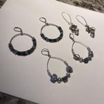 Lot Of 3 Costume Earrings Pierced Dangle Mix Photo 1