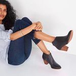 Madewell The Billie black leather ankle booties Photo 2