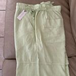 Anthropologie Pilcro Linen Beach Cargo Pants Photo 14