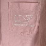 Vineyard Vines Women's Pink Cotton Hoodie Tunic Whale Logo Casual Comfy Photo 1