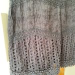 Sundance Black eyelet crochet trim dress size S Photo 3