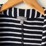 Talbots T BY ‎ striped open front striped cardigan black white Women’s SIZE 3X Photo 2