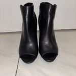 Unisa NWOT  Black Peep Toe Ankle Booties Photo 7