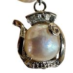 Freshwater Pearl Necklace with Crowned Pearl Pendant Photo 6