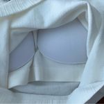 Vital Life Ivory Lace Trim Cropped Tank White Photo 5