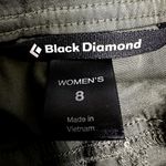 Black Diamond Credo Pants Climbing Cotton Pockets Drawstring Slim Green 8 Photo 2