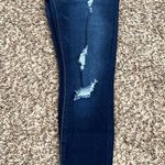 California vintage Dark Wash Mid Rise Distressed Skinny Jeans Photo 6