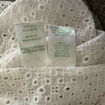 Lilly Pulitzer Lenox White Eyelet Ruffle Sleeve Button Front Blouse Size 6 Photo 6