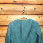 Elie Tahari  Brenna Teal Moto Jacket Photo 5