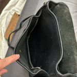 Coach Vintage 5130 Black Leather Station Satchel Crossbody Bag Brass Hardware Photo 11