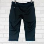 Reebok  Ragnar Training Capri Crop‎ Leggings Athletic Teal REVERSIBLE Large Photo 6