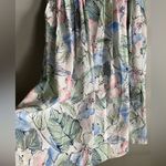 Vintage Classic Directions Pastel Floral Pleated Midi Skirt M Photo 10