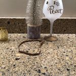 Unique Jewelry set in bronze &silver rhinestone Brown Photo 3