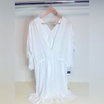 NWT Ralph Lauren WHITE Swim Cover Photo 2