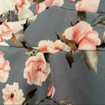 Privy  Floral Bodycon Midi Dress Cutout EUC L Photo 2