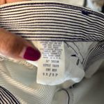 Vintage Roughrider blue white pin striped high waisted jeans western size 11 Photo 7