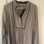 Free People  Pebble Crepe Shirt Neutral Photo 1