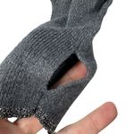 Athleta  Womens Asymmetrical Hem Long Sleeve‎ Sweater S Gray Cashmere Goth READ Photo 8