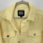 BDG  Women's Size Small Yellow Corduroy Oversized Trucker Jacket Spring‎ Casual Photo 2