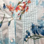 Soft Surroundings  L'atalante Tunic PM  Blue Tropical Photo 6