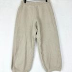 Free People Beach Hailee Balloon Jogger Pant Size Small Cotton High Rise Peyote Photo 2